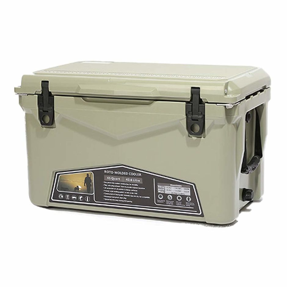 RTIC クーラーボックス 45QT グレー ステッカー剥がれ YETI イエティ