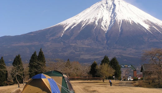 富士山が見えるキャンプ場ランキングベスト5！