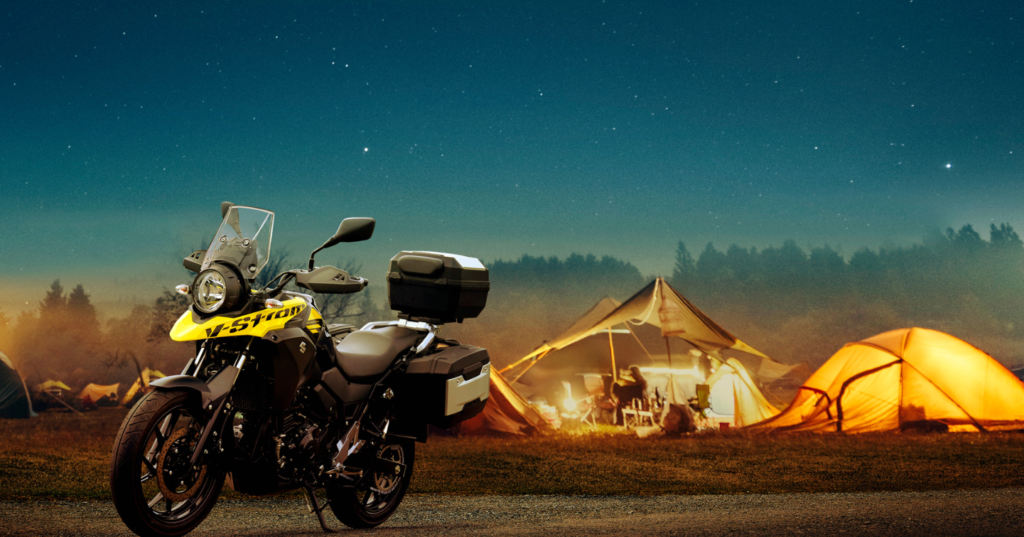 Vストローム250がキャンプツーリングに最適な理由３つ Asoblog アソブログ