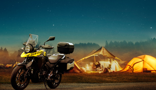 Vストローム250がキャンプツーリングに最適な理由３つ！