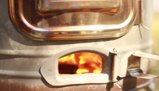 簡単キャンプ用薪ストーブの掃除の仕方！