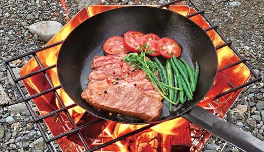 キャンプ料理に絶対に必要！キャンプ用鉄製フライパン3選！