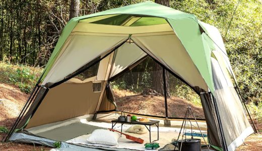 キャンプで石油ストーブをつけたまま寝れるテント5選