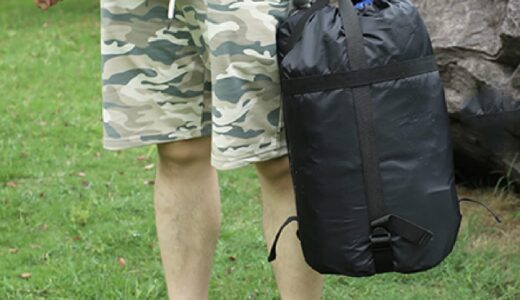 寝袋を余裕で収納！キャンプ寝袋の収納用品5選！